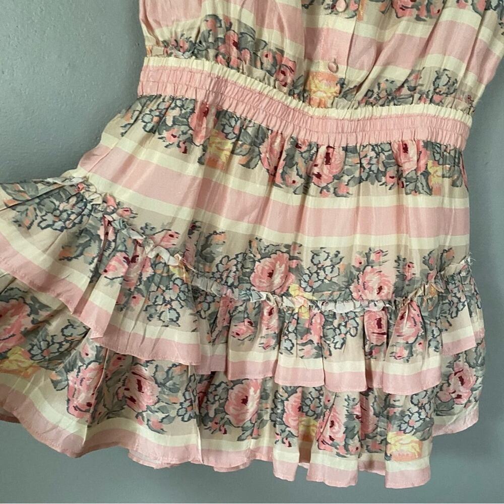 NWT LOVESHACKFANCY Marina Dress in Ribbon Coquette Feminine Romantic Size M 6/8 - Picture 7 of 15